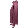image:imageHolloway Womens Ladies AllAmerican Funnel Neck PulloverMaroon HeatherWhite