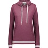 image:imageHolloway Womens Ladies AllAmerican Funnel Neck PulloverMaroon HeatherWhite