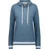 image:imageHolloway Womens Ladies AllAmerican Funnel Neck PulloverStorm HeatherWhite