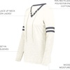 image:imageHolloway Womens Ladies Monterey Long Sleeve TeeBirch HeatherCarbon Heather