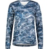 image:imageHolloway Womens Ladies Mossy Oak Momentum Long Sleeve TeeMo Elements Aqua Blackfin