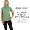image:imageHolloway Womens Womens Electrify Polo Powered by CoolcoreAthletic Grey Heather