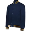 image:imageHolloway Heritage Mens Cage Jacket  Outerwear with Quilted Lining  WaterResistant Finish for AllWeather WearNavyLight GoldWhite