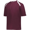 Maroon/White