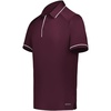 Maroon/White