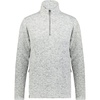 image:imageHolloway Womens Holloway Alpine Sweater Fleece 14 Zip PulloverSilver Heather