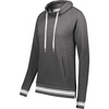 image:imageHolloway Womens Ladies AllAmerican Funnel Neck PulloverCarbon HeatherWhite