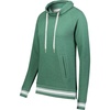image:imageHolloway Womens Ladies AllAmerican Funnel Neck PulloverDark Green HeatherWhite