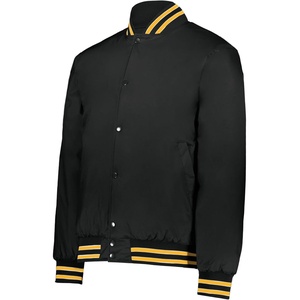image:imageHolloway Heritage Mens Cage Jacket  Outerwear with Quilted Lining  WaterResistant Finish for AllWeather WearBlackLight GoldWhite