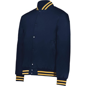 image:imageHolloway Heritage Mens Cage Jacket  Outerwear with Quilted Lining  WaterResistant Finish for AllWeather WearNavy  Gold