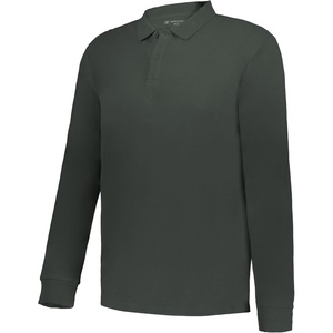 image:imageHolloway Mens Core Cotton Long Sleeve PoloCarbon