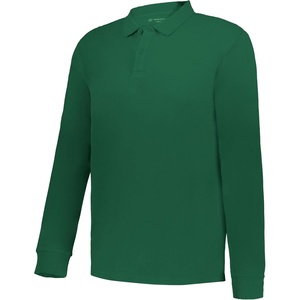 image:imageHolloway Mens Core Cotton Long Sleeve PoloDark Green