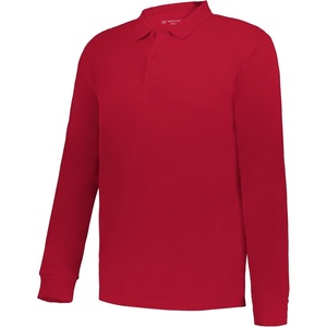image:imageHolloway Mens Core Cotton Long Sleeve PoloScarlet