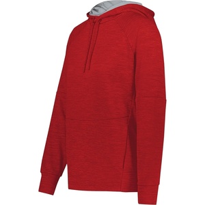 image:imageHolloway Womens Holloway Allpro Performance Fleece HoodieScarlet HeatherSilver