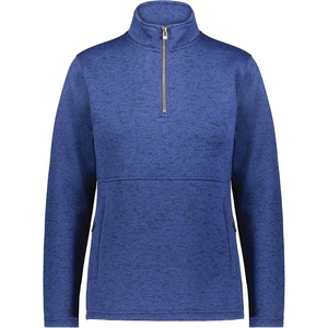 image:imageHolloway Womens Holloway Alpine Sweater Fleece 14 Zip PulloverNavy Heather