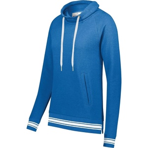 image:imageHolloway Womens Ladies AllAmerican Funnel Neck PulloverRoyal Heather  White
