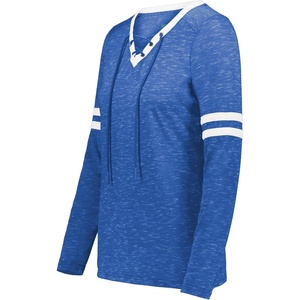 image:imageHolloway Womens Ladies Monterey Long Sleeve TeeRoyal HeatherWhite