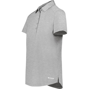image:imageHolloway Womens Womens Electrify Polo Powered by CoolcoreAthletic Grey Heather