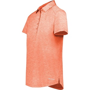 image:imageHolloway Womens Womens Electrify Polo Powered by CoolcoreOrange Heather